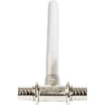 STOUT SFA-0026-161016 STOUT Трубка для подкл-я радиатора, Т-образная 16/1000 для труб из сшитого полиэтилена аксиальный — фото 3
