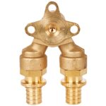 STOUT SFA-0039-001612 STOUT Проточный настенный угольник 16×1/2 для труб из сшитого полиэтилена — фото 4