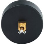 STOUT SIM-0005 Термоманометр аксиальный в комплекте с автоматическим запорным клапаном. Корпус Dn 80 мм 1/2″, 0…120°C, 0-4 бар. — фото 4
