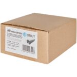 STOUT SMF-0004 Кассета для такера (по 25шт скоб якорных с двойным креплением для труб диам.16-20мм) — фото 3