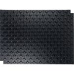 STOUT SMF мат для теплого пола с бобышками черный 1100х800х20(c теплоизоляцией) — фото 1