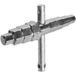 STOUT SMT-0003-001224 STOUT Ключ шестигранный для фитингов и разъемных соединений «американка» 12-24 мм размер — фото 1