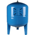 STOUT STW-0002 Расширительный бак, гидроаккумулятор 150 л. вертикальный (цвет синий) — фото 3
