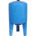 STOUT STW-0002 Расширительный бак, гидроаккумулятор 50 л. вертикальный (цвет синий) — фото 1