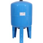 STOUT STW-0002 Расширительный бак, гидроаккумулятор 50 л. вертикальный (цвет синий) — фото 2