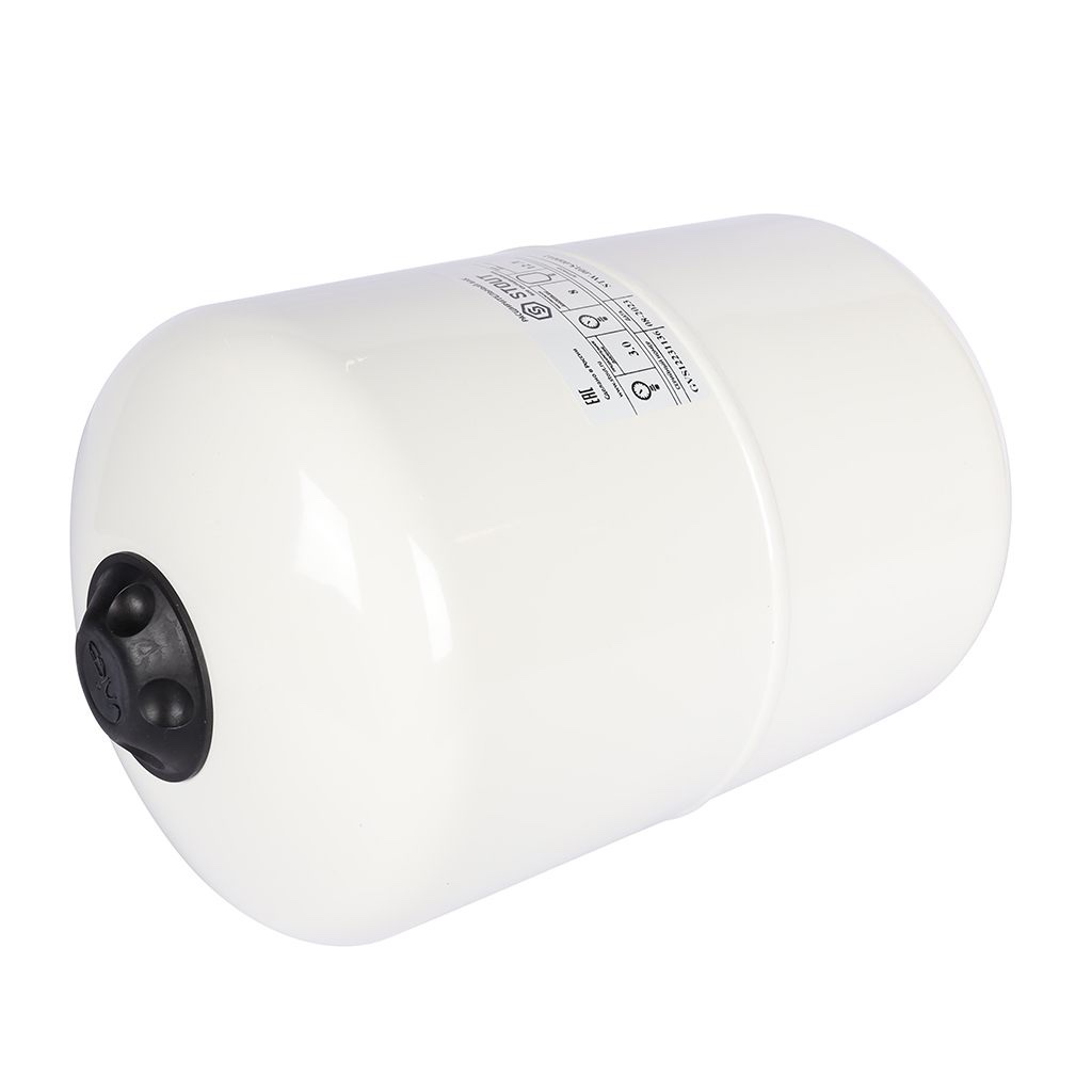 STOUT STW-0015-000012 расширительный бак, для ГВС 12 л. вертикальный (цвет белый) — фото 3