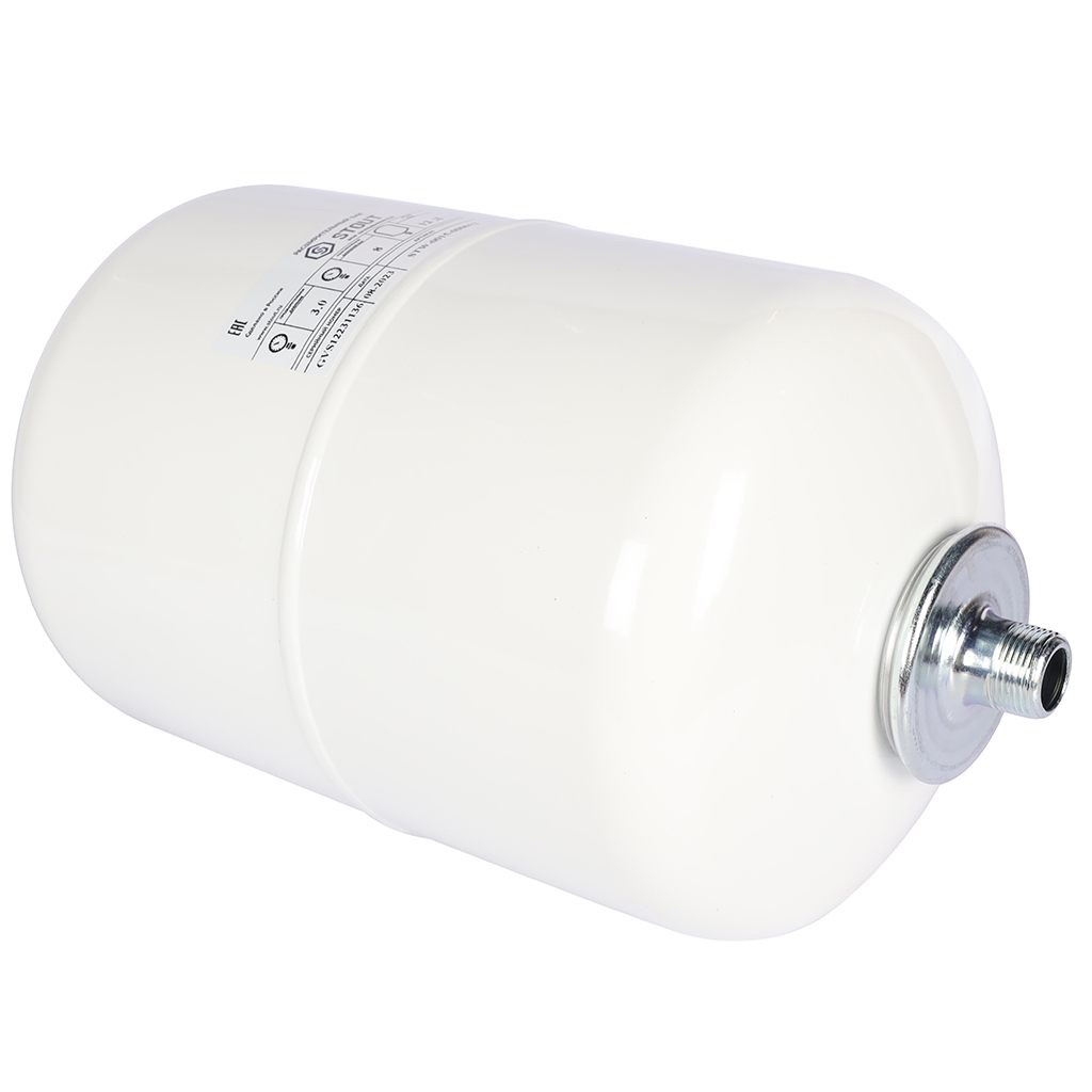 STOUT STW-0015-000012 расширительный бак, для ГВС 12 л. вертикальный (цвет белый) — фото 4