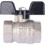 STOUT SVB Кран шаровой стандартнопроходной, ВР/ВР, ручка бабочка 3/4″ — фото 4