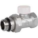 STOUT SVL Клапан запорно-балансировочный прямой 1/2″ (с дополнительным уплотнением) — фото 1