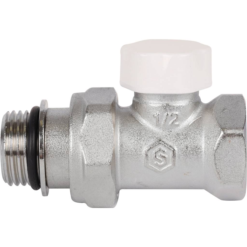 STOUT SVL Клапан запорно-балансировочный прямой 1/2″ (с дополнительным уплотнением) — фото 2