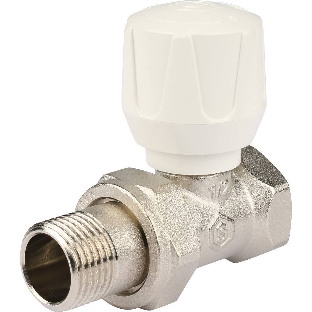 STOUT SVR Клапан ручной терморегулирующий, прямой 1/2″