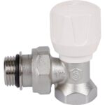 STOUT SVR Клапан ручной терморегулирующий угловой 1/2″ (с дополнительным уплотнением) — фото 2