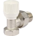 STOUT SVR Клапан ручной терморегулирующий, угловой 3/4″ — фото 4
