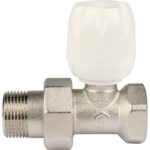 STOUT SVRs Клапан ручной терморегулирующий с неподъемным шпинделем, прямой 3/4″ — фото 2