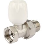 STOUT SVRs Клапан ручной терморегулирующий с неподъемным шпинделем, прямой 3/4″ — фото 4
