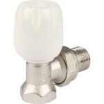 STOUT SVRs Клапан ручной терморегулирующий с неподъемным шпинделем, угловой 1/2″ — фото 4