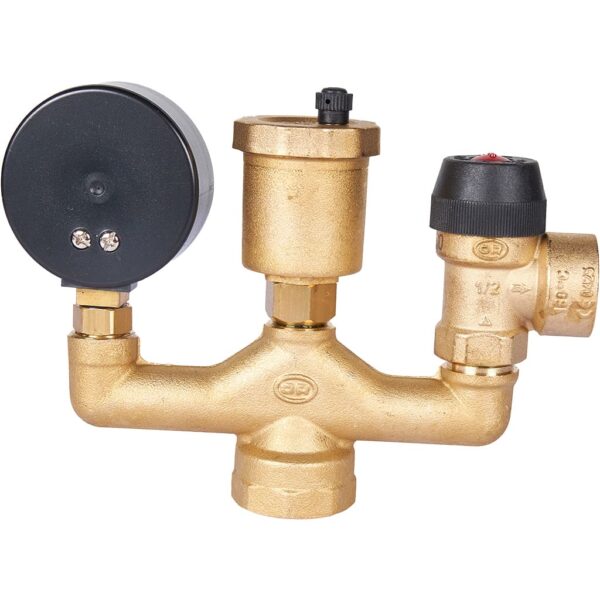 STOUT SVS-0040-015025 STOUT Группа безопасности котла (до 50 кВт) (без теплоизоляции) (503.525)
