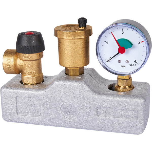 STOUT SVS-0040-055032 STOUT Группа безопасности котла (до 50 кВт) (в теплоизоляции) (503.528)