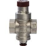 STOUT SVS 3/4 Редуктор давления с давлением на выходе 1…4 бар с подсоединением для манометра — фото 1