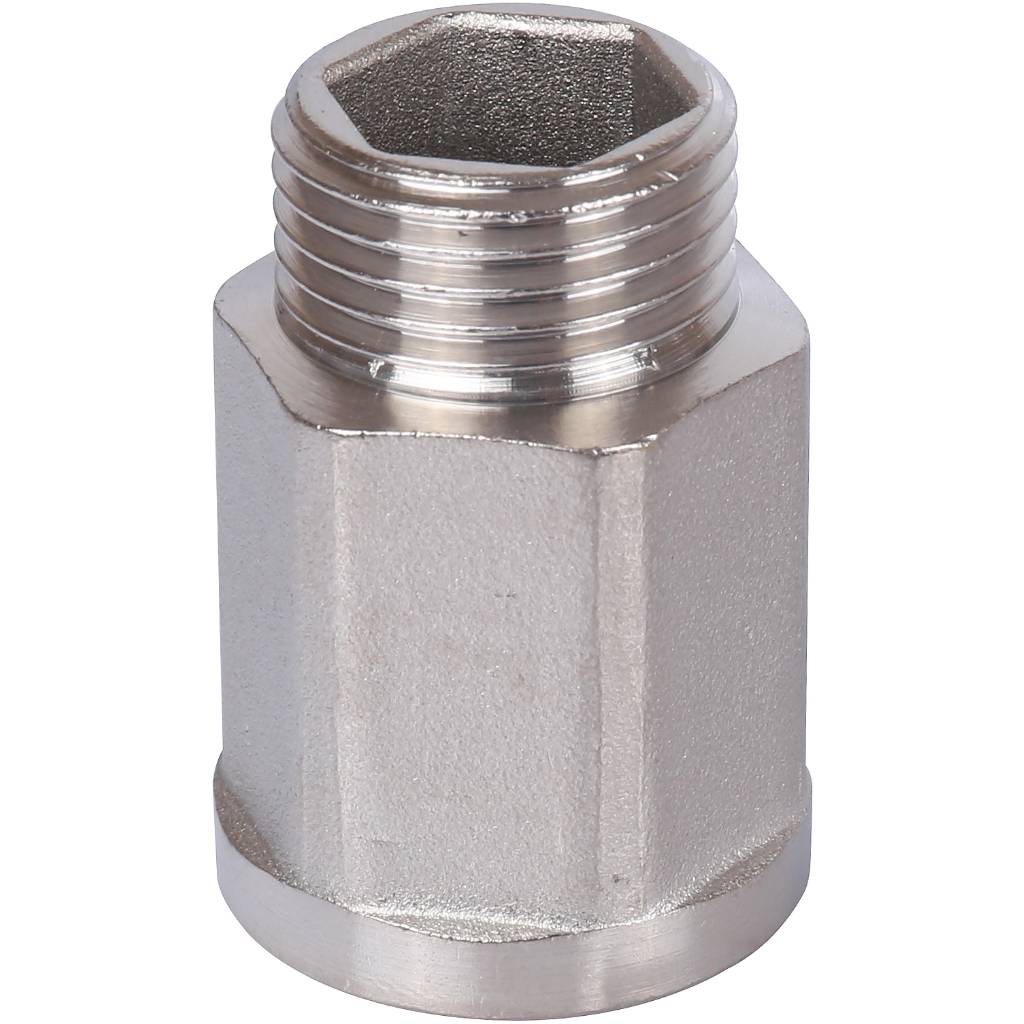 STOUT Удлинитель ВН шестигранный никелированный 1/2 x1/2 — фото 2
