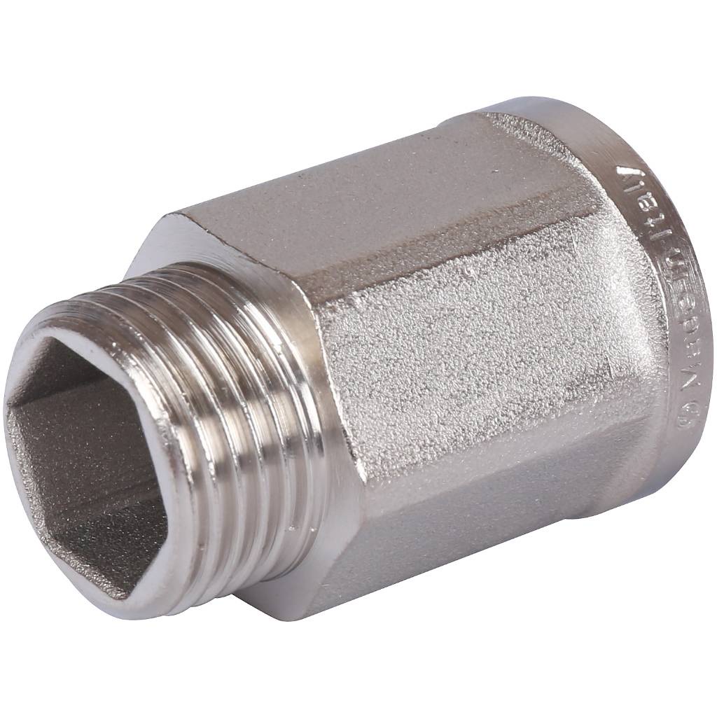 STOUT Удлинитель ВН шестигранный никелированный 1/2 x1/2 — фото 3
