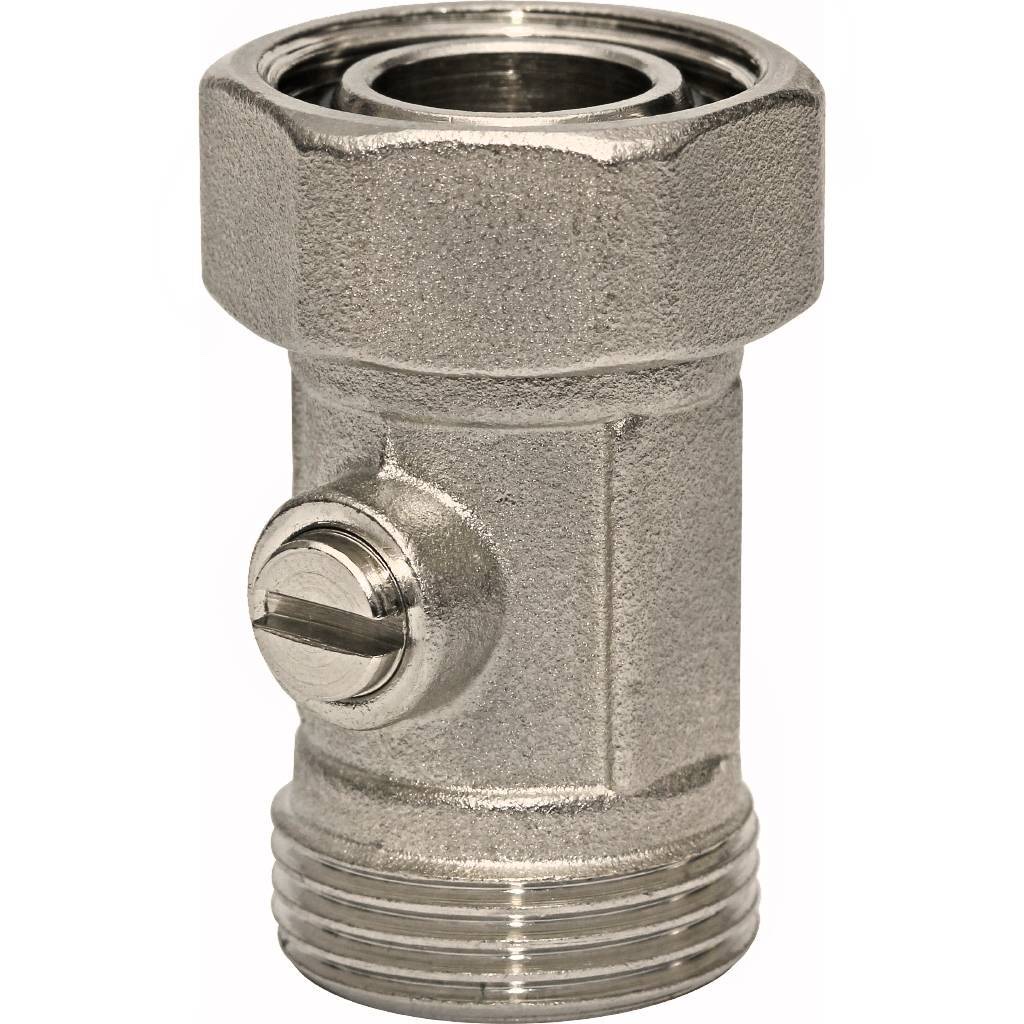 STOUT Узел нижнего подключения для радиатора, раздельный 3/4″