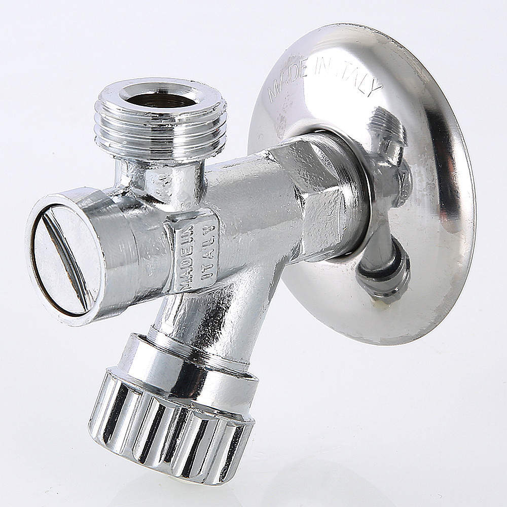 Вентиль с фильтром для подключения сантехнических приборов 1/2″ х 3/4″ VT.282.GBC.0405 — фото 4